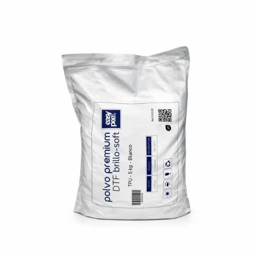 Polvo adhesivo DTF Premium Soft Blanco - 1 kg y 5 kg [2]