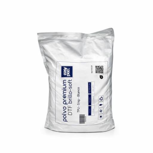Polvo adhesivo DTF Premium Soft Blanco - 1 kg y 5 kg [3]