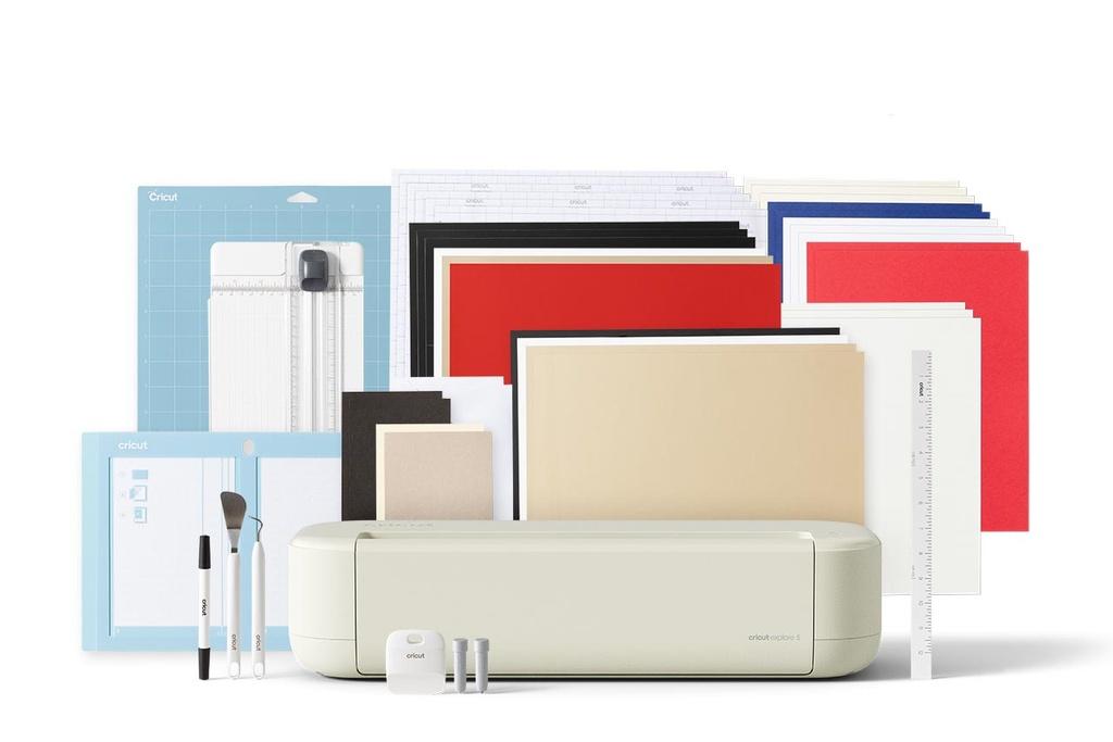 Cricut Explore 5 Bundle Essentials + CURSO ONLINE EN ACADEMIA CRICUT GRATIS