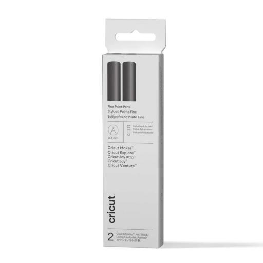 Cricut Bolígrafos de Punta Fina 0,4 mm + Adaptador