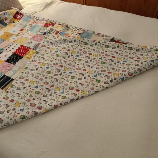 Imagen 20593922 de valoración de Tela algodón orgánico Monstruo de Colores