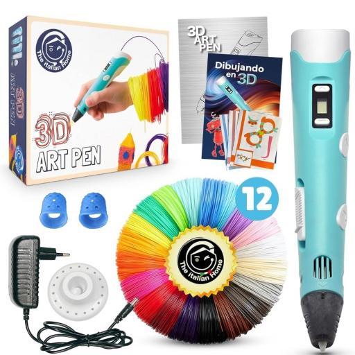 Bolígrafo 3D con pantalla LCD – Compatible con filamento PLA