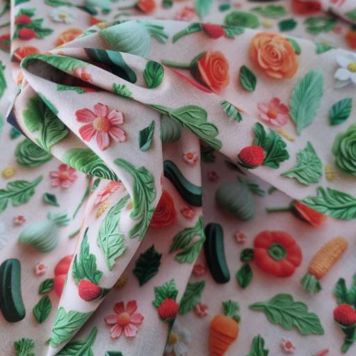 Algodon 100% organico - Desde el Campo Pink [2]