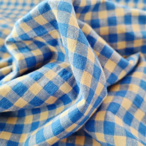 Vichy Seersucker - Azul