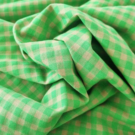 Vichy Seersucker - Verde