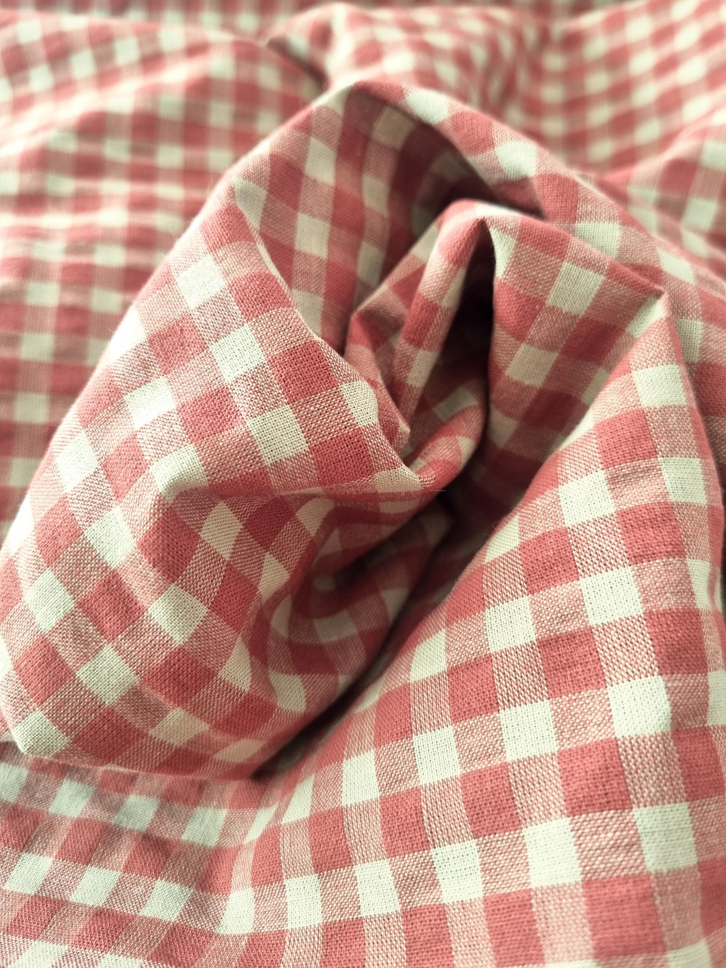 Vichy Seersucker - Terracota