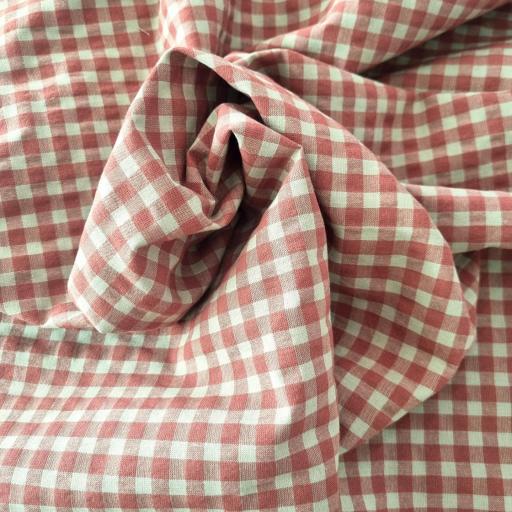 Vichy Seersucker - Terracota [2]