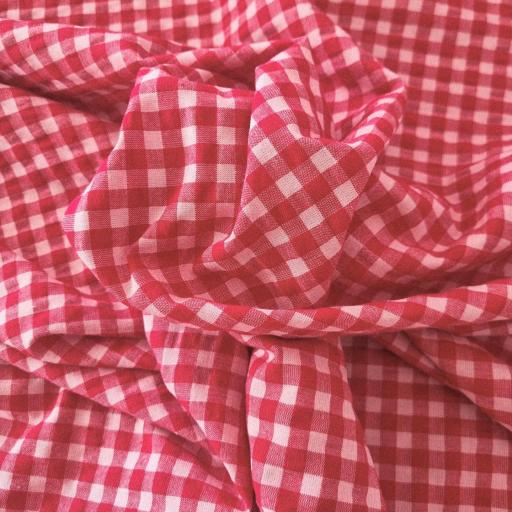 Vichy Seersucker - Cereza