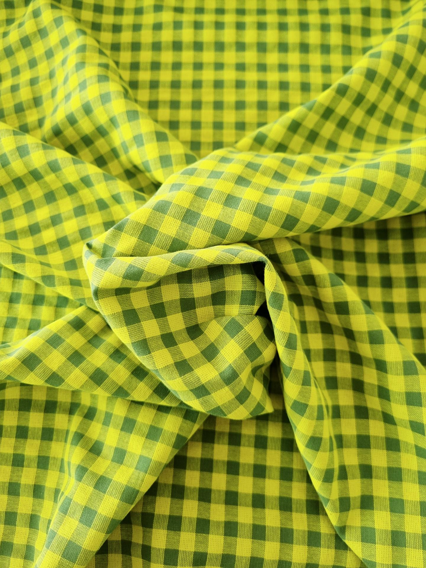 Vichy Seersucker - Limon