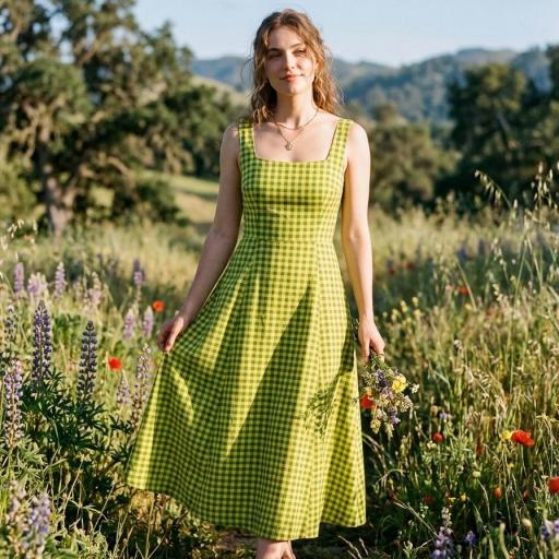 Vichy Seersucker - Limon [2]