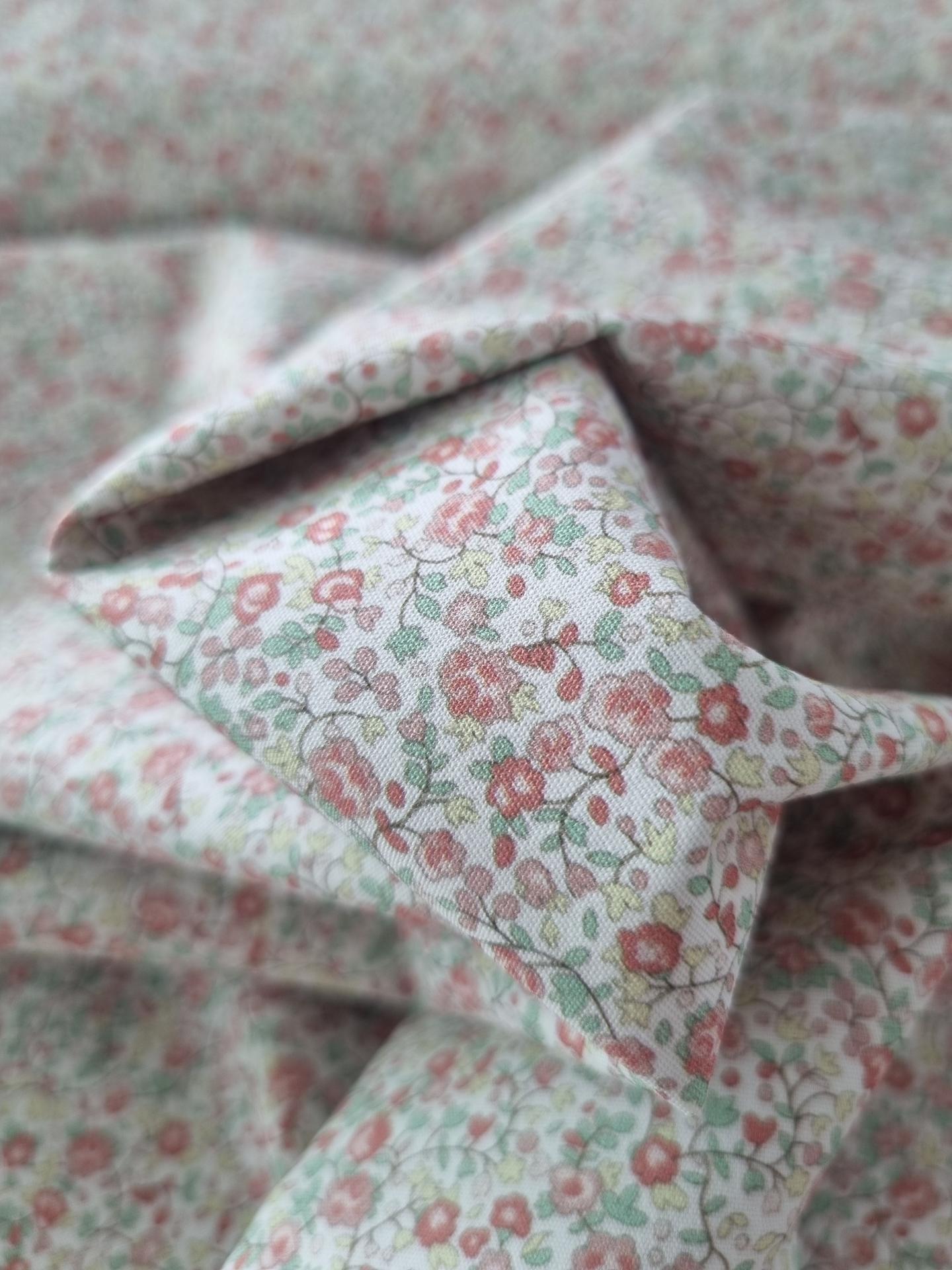 Algodon 100% organico - Fleur Pastel