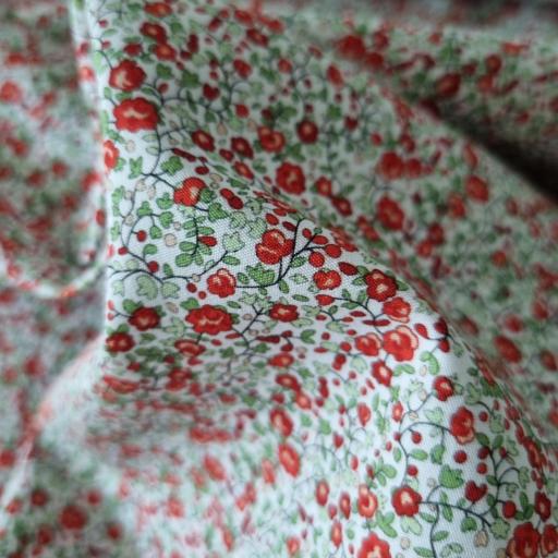 Algodon 100% organico - Liberty Fleur Cherry [1]