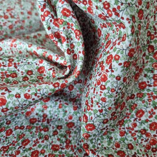 Algodon 100% organico - Liberty Fleur Cherry [0]