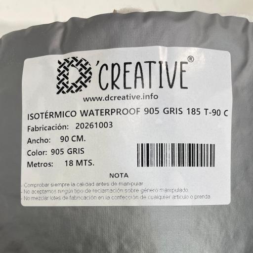 Tejido Isotérmico Impermeable D’Creative Waterproof 905 [2]