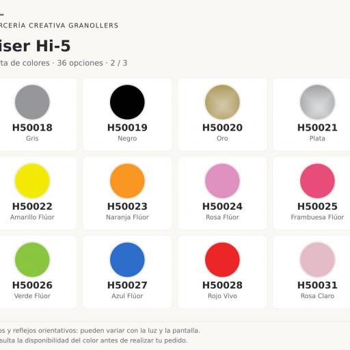 Siser Hi-5 Vinilo Textil para prendas deportivas o elásticas [2]