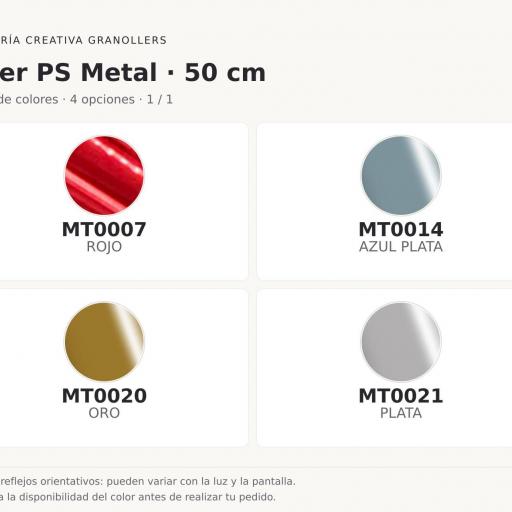 Siser P.S. Metal 0,5mx1m [2]