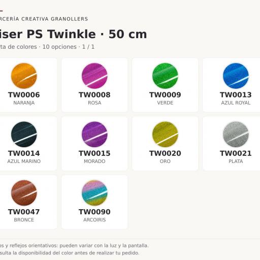 Siser P.S. Twinkle 0,5mx1m [3]
