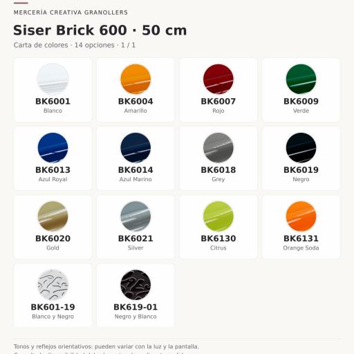 Siser Brick 600 0,5mx1m [4]