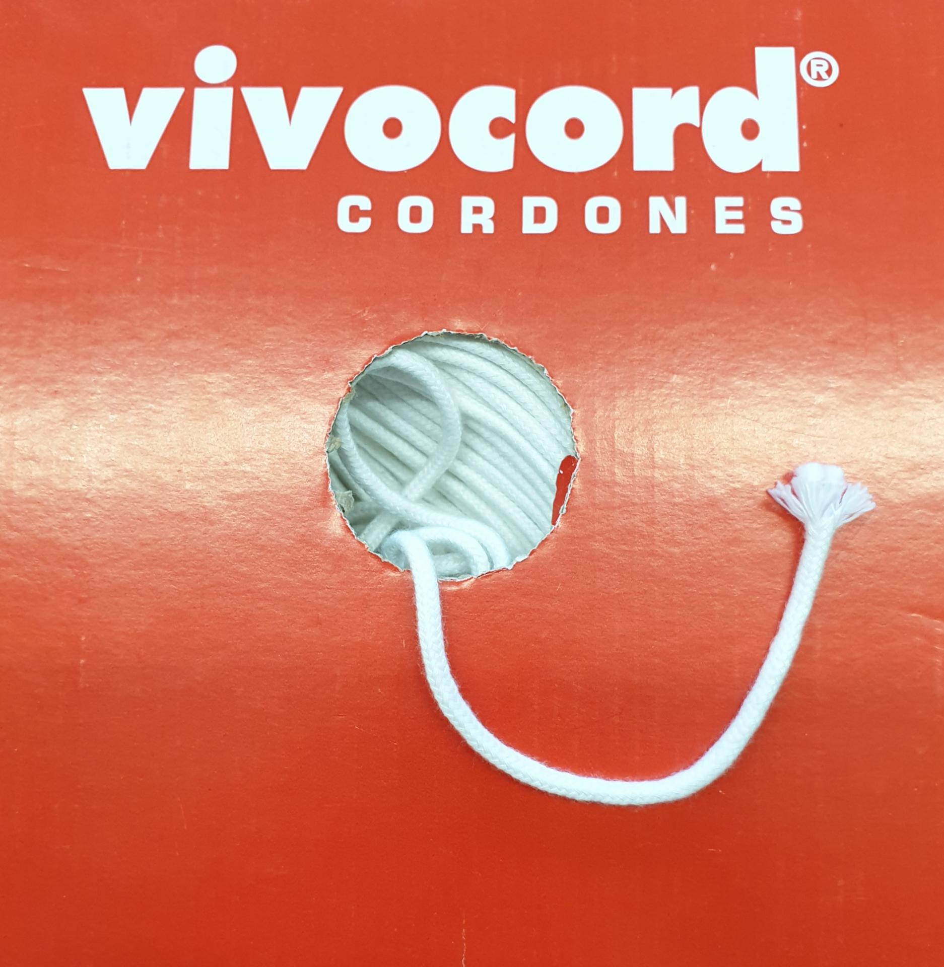 Cordón vivo algodón 3mm - Vivocord