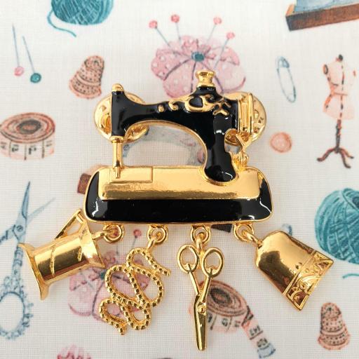 Pins de costura - Maquina de coser Gold [0]