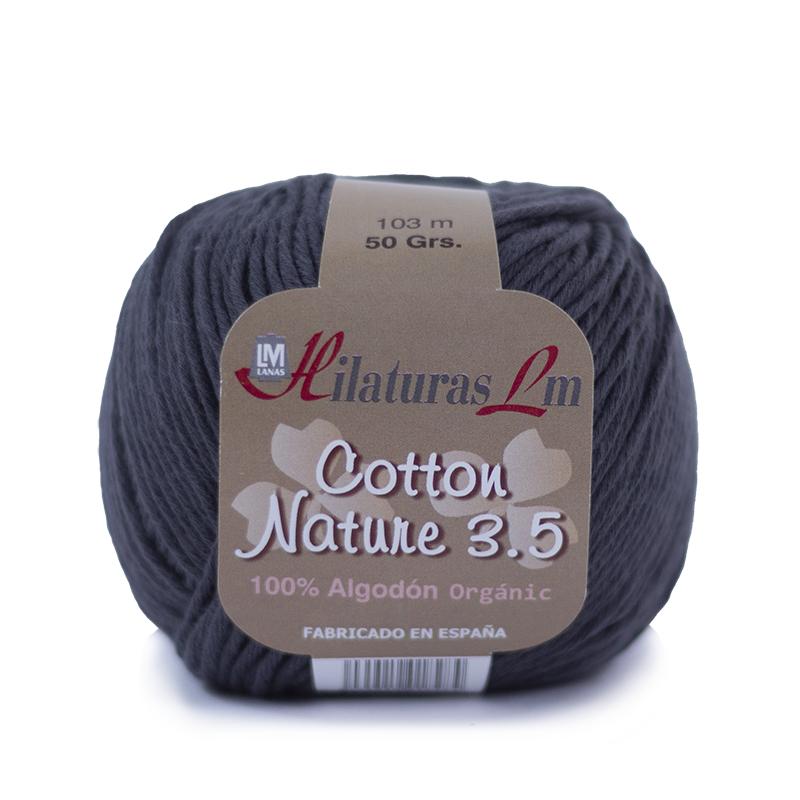 Cotton Nature 3.5 - Ovillo 50gr - Gris Oscuro 4241