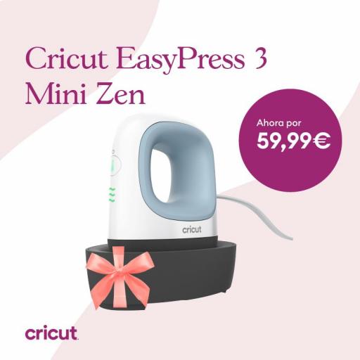 CRICUT EASYPRESS MINI PLANCHA BLUE + REGALO