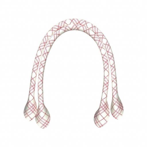 Asa primavera rayas 40 cm blanca rosa [1]