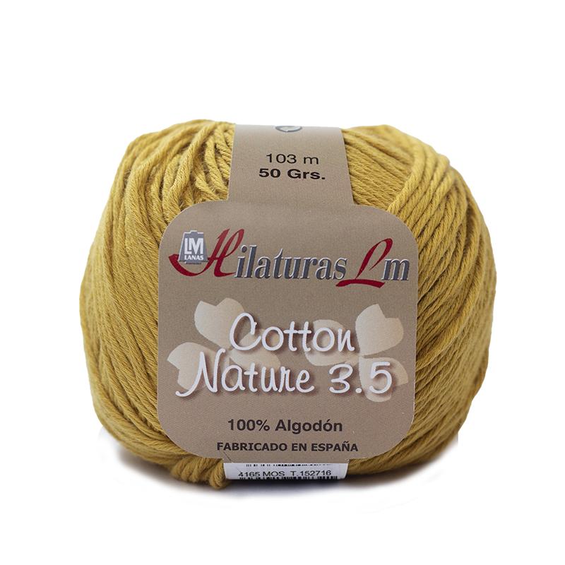 Cotton Nature 3.5 - Ovillo 50gr - Mostaza 4165
