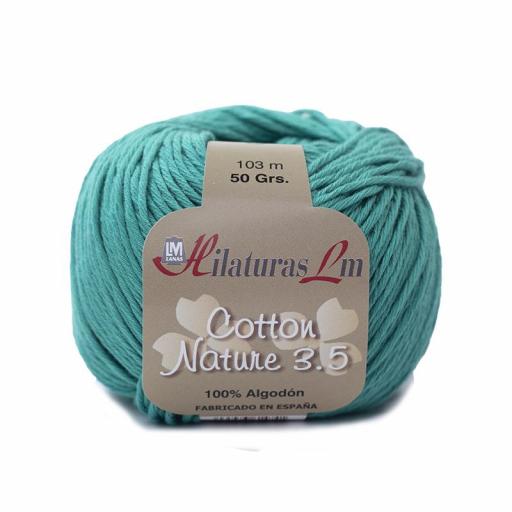 Cotton Nature 3.5 - Ovillo 50gr - Verde Quirofano 4237 [0]
