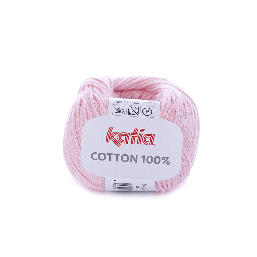 Katia - Cotton 100% - Rosa muy Claro 8