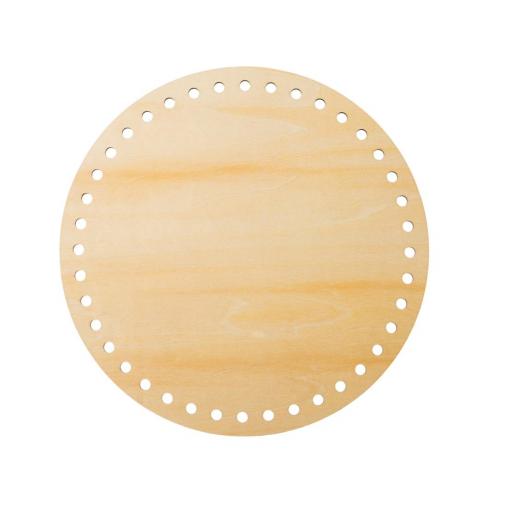 Base para bolso Redonda - 20 cm. - Madera DM