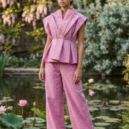 Vichy Seersucker - Rosa [3]