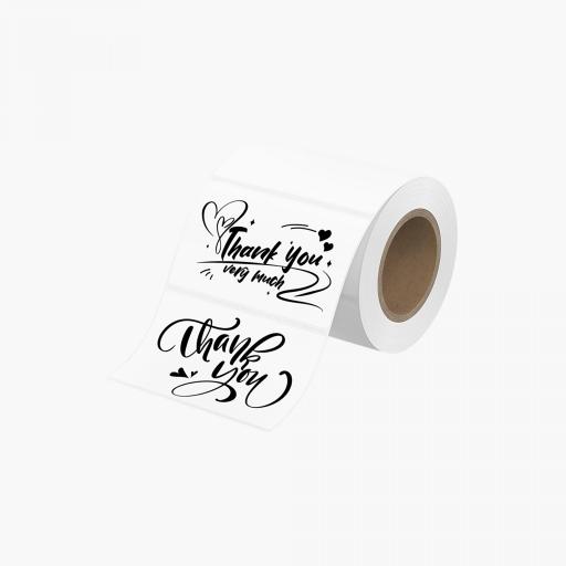 MUNBYN etiquetas térmicas blancas satinadas de 50 × 30 mm, 220 unidades