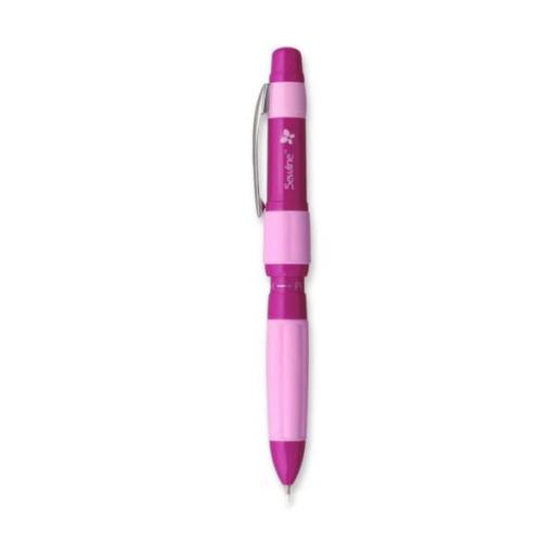 Marcador para tela Sewline 3 en 1 – Blanco, rosa y negro