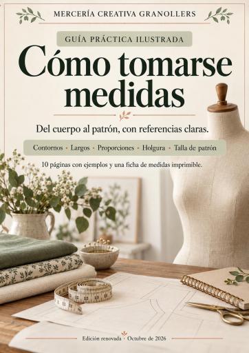 Portada de Cómo tomarse medidas - Guía PDF ilustrada, edición 2026