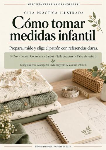 Portada de Cómo tomar medidas infantil - Guía PDF ilustrada, edición 2026 [0]