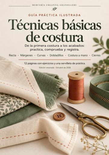 Técnicas básicas de costura - Guía PDF ilustrada