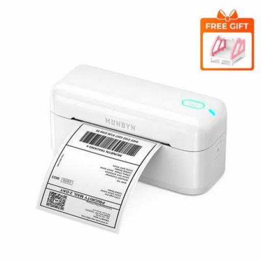 MUNBYN RW402B impresora térmica Bluetooth y USB para etiquetas de envío
