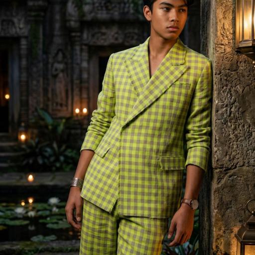 Vichy Seersucker - Pistacho [3]