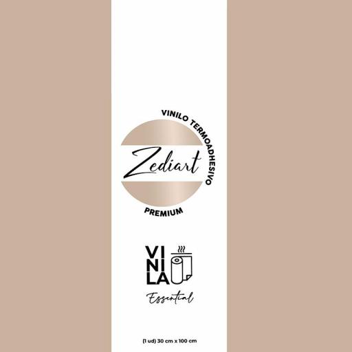 Vinilo Termoadhesivo Zediart Essential Metallics - Brilliant Sand [2]