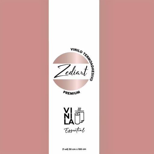 Vinilo Termoadhesivo Zediart Essential Metallics - Rose Quartz [2]