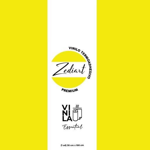 Vinilo Termoadhesivo Zediart Essential Neon - Lemon [2]