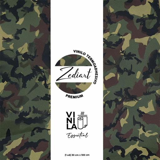 Vinilo Termoadhesivo Zediart Essential Pattern - Forest Shadows [3]