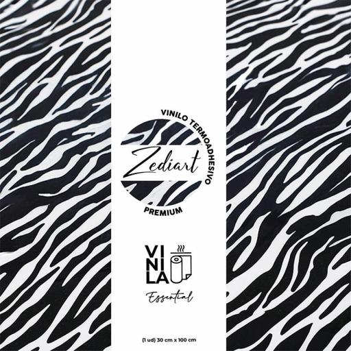 Vinilo Termoadhesivo Zediart Essential Pattern - Zebra Stripes [2]