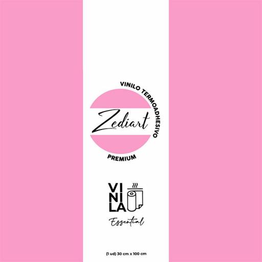 Vinilo Termoadhesivo Zediart Essential Rainbow - Aurora Pink [2]