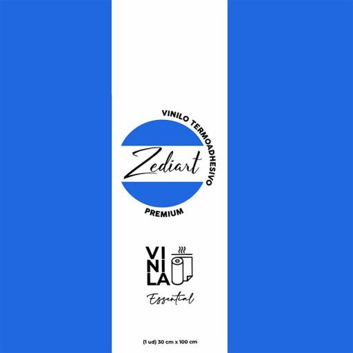 Vinilo Termoadhesivo Zediart Essential Rainbow - Blue Sky [1]