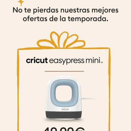 CRICUT EASYPRESS MINI PLANCHA BLUE + REGALO