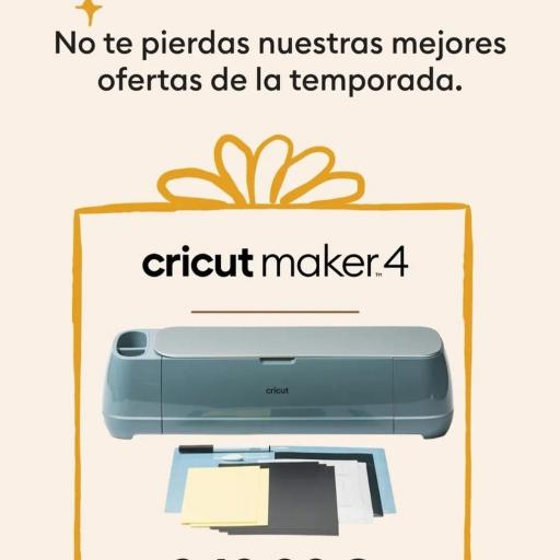 CRICUT MAKER 4 + CURSO COMPLETO ONLINE CRICUT MAKER