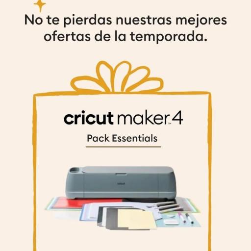 Cricut Maker™ 4 PACK ESSENTIALS + CURSO COMPLETO ONLINE CRICUT MAKER [0]