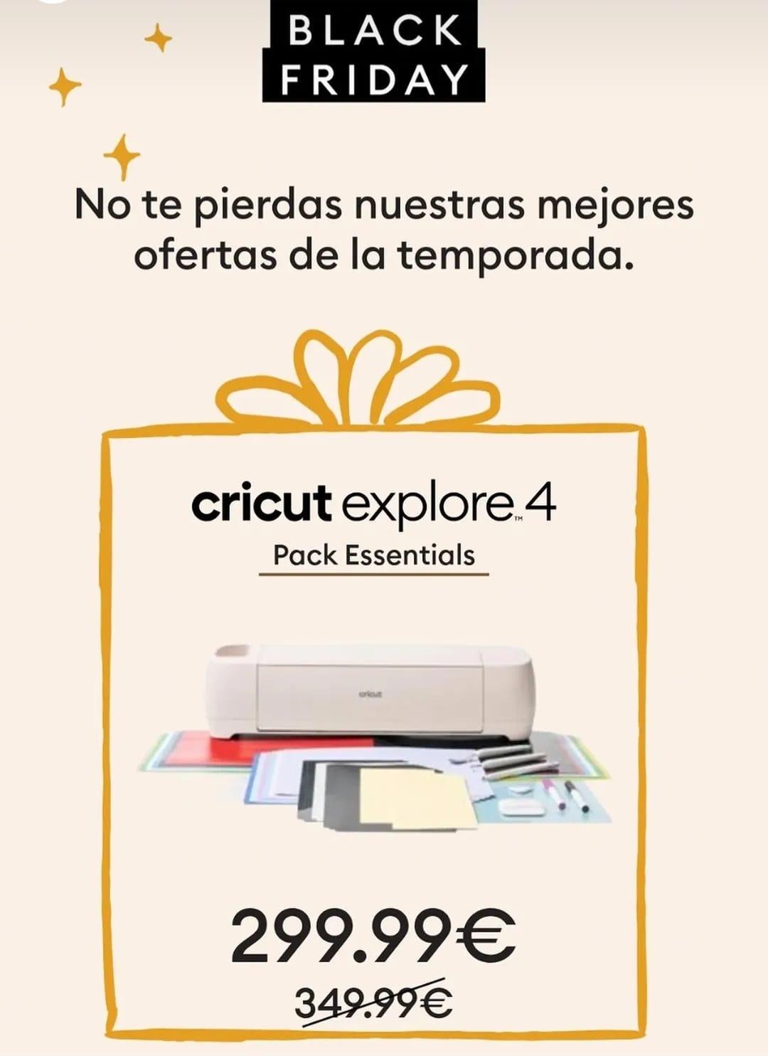Cricut Explore™ 4 PACK ESSENTIALS + CURSO COMPLETO ONLINE CRICUT EXPLORE